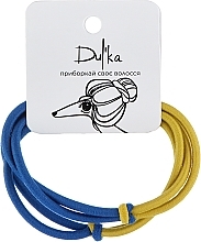 Набор разноцветных резинок для волос UH717750, 2 шт - Dulka  — фото N1