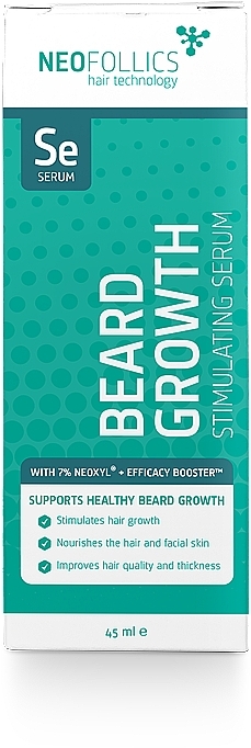 Сыворотка, стимулирующая рост бороды - Neofollics Hair Technology Beard Growth Stimulating Serum — фото N1