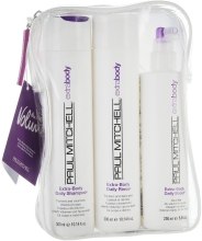 Парфумерія, косметика Набір - Paul Mitchell The Art of Volume (shm/300ml + cond/300ml + spray/250ml)