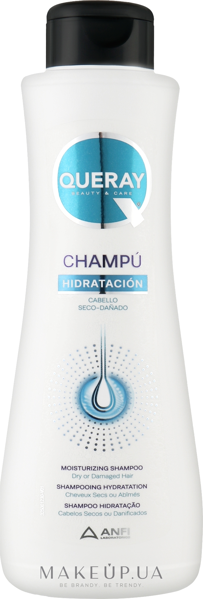 Шампунь для волос "Увлажняющий" - Queray Shampoo — фото 750ml