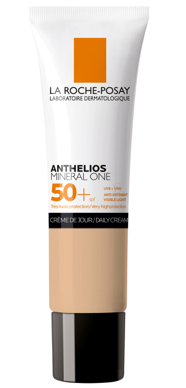 Сонцезахисний зволожувальний тональний крем для шкіри обличчя, SPF50+ - La Roche-Posay Anthelios Mineral One