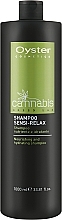 Шампунь для волос с каннабисом без SLES и парабенов - Oyster Cosmetics Cannabis Green Lab Shampoo Sensi-Relax — фото N1
