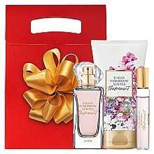 Парфумерія, косметика Avon Today Tomorrow Always The Moment - Набір (edp/50ml + edp/10ml + b/cr/150ml)