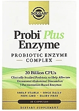 Парфумерія, косметика Дієтична добавка "Пробіотики плюс ферменти" 20 млрд КУО, капсули - Solgar Probi Plus Enzyme