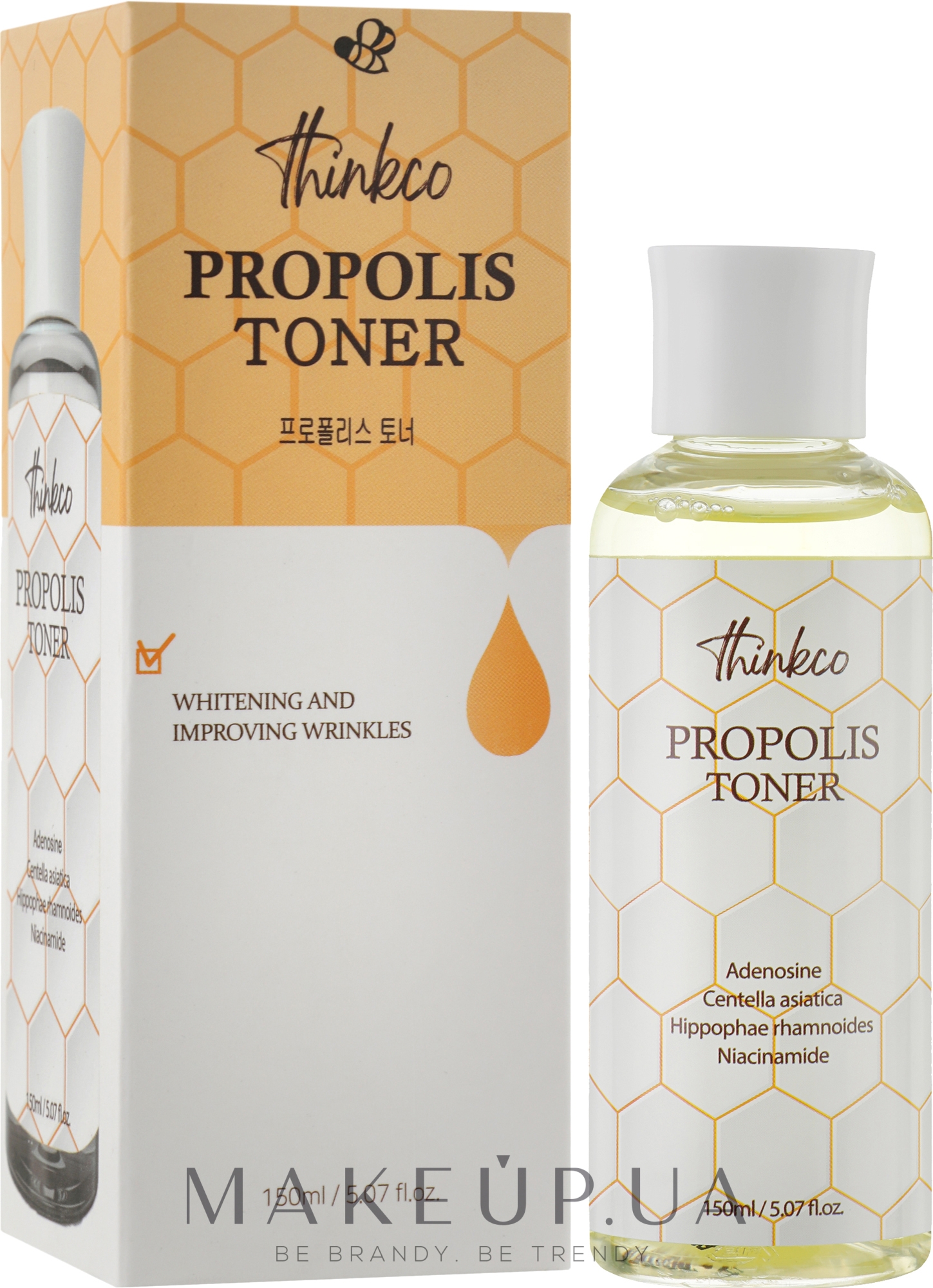 Омолаживающий тонер для лица с прополисом - Thinkco Propolis Toner — фото 150ml