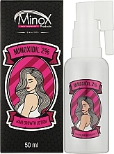 УЦЕНКА  Лосьон-спрей для роста волос - MinoX 2 Lotion-Spray For Hair Growth * — фото N2