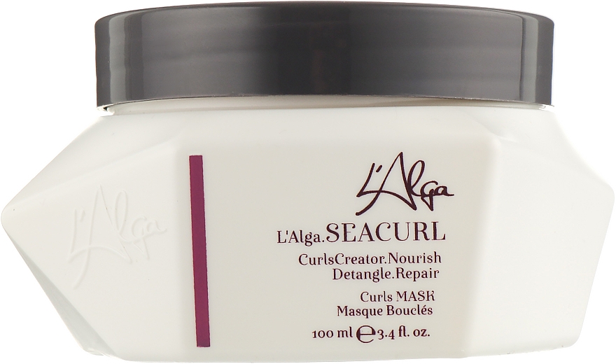 Набір для в'юнкого волосся - L'Alga Seacurl Beauty (shm/100ml + h/mask/100ml + perf/85ml + pouch) — фото N7