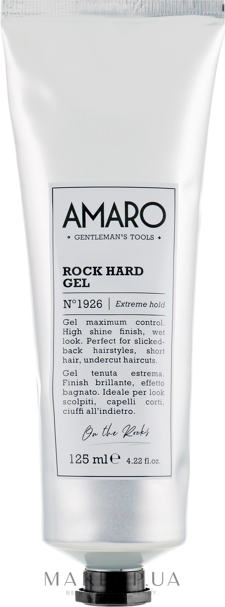 Гель для волосся - FarmaVita Amaro Rock Hard Gel — фото 125ml