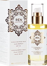 Парфумерія, косметика Суха олія для тіла й волосся - Ren Moroccan Rose Gold Glow Perfect Dry Oil