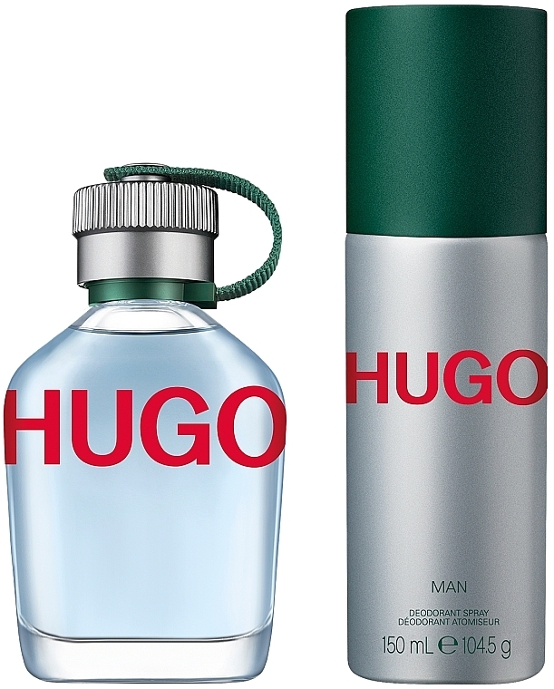 HUGO Man - Набір (edt/75ml + deo/150ml) — фото N1