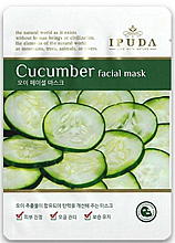 Парфумерія, косметика Тканинна маска для обличчя "Огірок" - Eyenlip Ipuda Cucumber Facial Mask