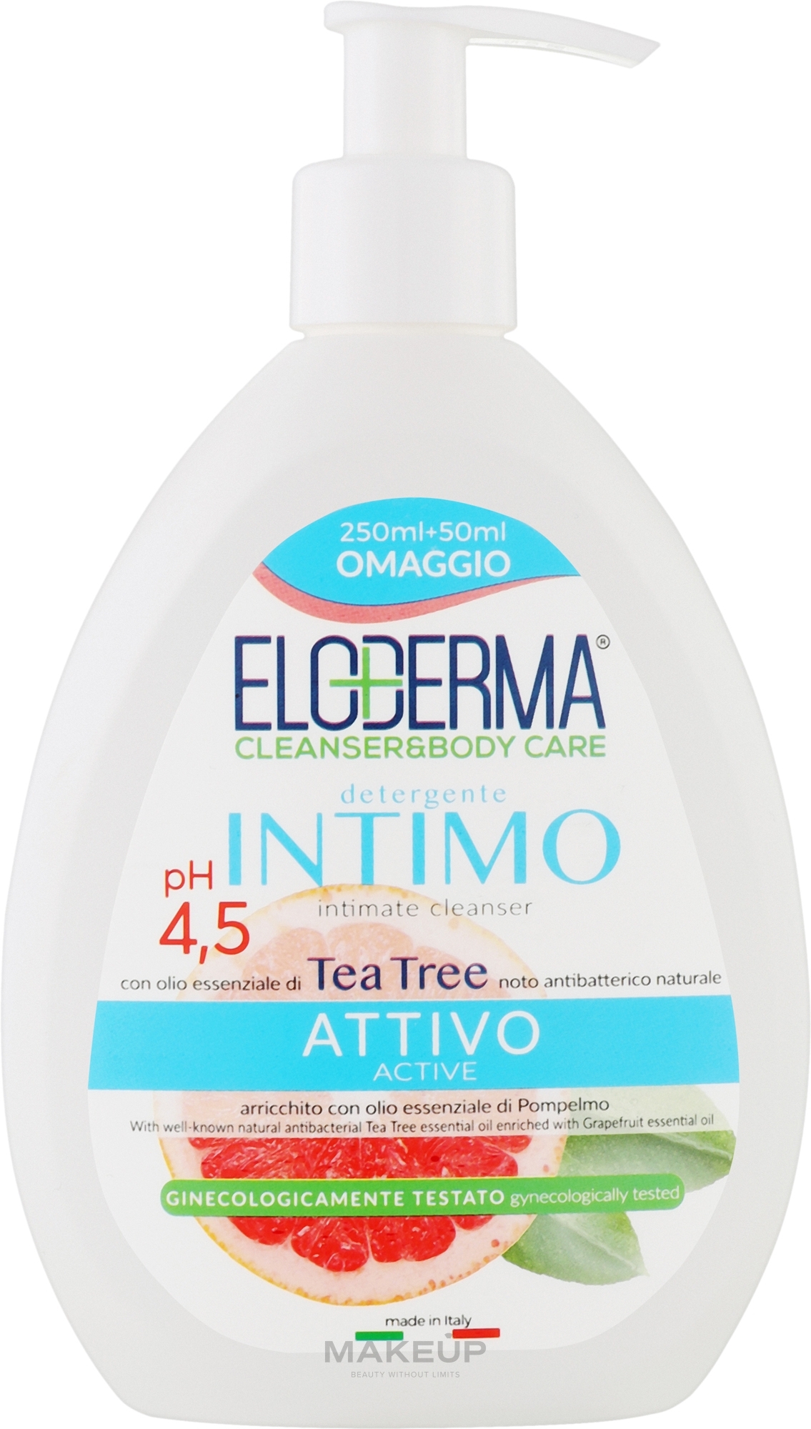 Крем-мыло для интимной гигиены "Active" - Eloderma  — фото 300ml