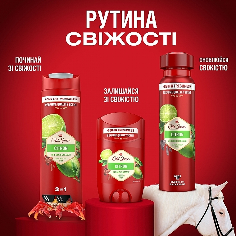 Дезодорант-стік - Old Spice Citron Deodorant Stick — фото N10