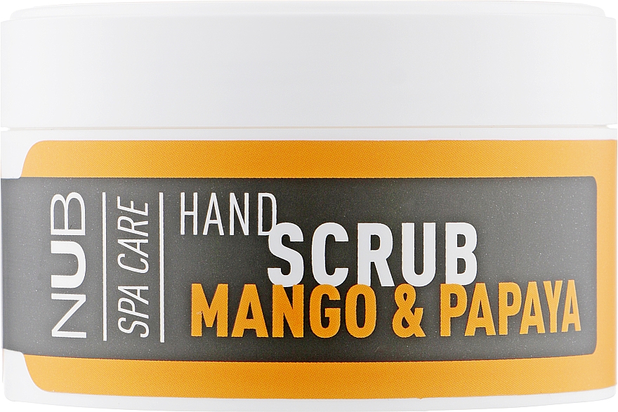 Скраб для рук - NUB Spa Care Hand Scrub Mango Papaya — фото N1