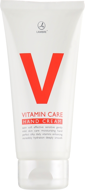 Увлажняющий крем для рук с питательным комплексом витаминов - Lambre Vitamin Care