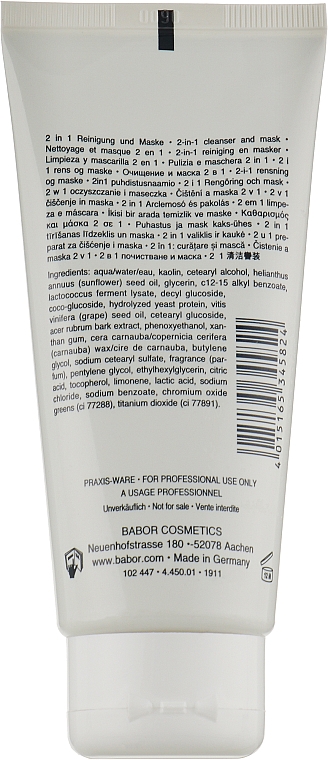 Крем-маска для умывания с глиной - Babor Doctor Babor Clean Formance Clay Multi-Cleanser — фото N5