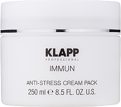 Крем-маска для обличчя "Антистрес" - Klapp Immun Anti-Stress Cream Pack — фото N3