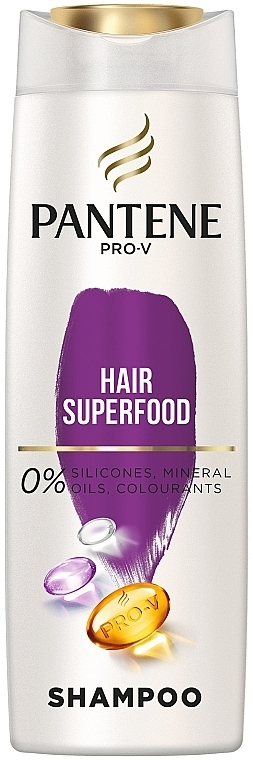 Шампунь для волосся - Pantene Pro-V Superfood Shampoo — фото N1