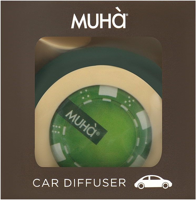 Освежитель воздуха для автомобиля - Muha Car Symbol Fiches Verde Molsto Supremo — фото N1