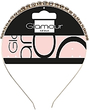 Парфумерія, косметика Обруч для волосся з круглими кристалами, 417194 - Glamour