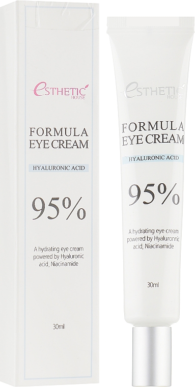 Увлажняющий крем для кожи вокруг глаз с гиалуроновой кислотой и ниацинамидом - Esthetic House Formula Eye Cream Hyaluronic Acid 95% — фото N1