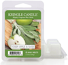 Парфумерія, косметика Ароматичний віск - Kringle Candle Wax Crisp Apple & Sage