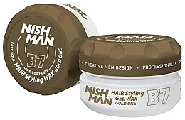 Парфумерія, косметика Віск-гель для стилізації волосся - Nishman Hair Styling Gel Wax B7 Gold One