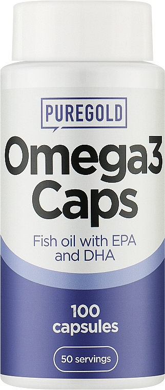 Жирні кислоти Omega 3, в капсулах - PureGold Fish Oil witw EPA and DHA — фото N1