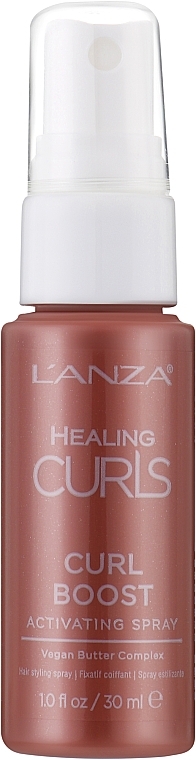Активувальний спрей-бустер для в'юнкого волосся - L'anza Healing Curl Boost Activating Spray (міні) — фото N1
