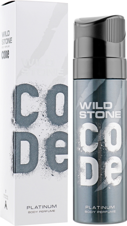 Парфюмированный спрей для тела - Wild Stone Code Platinum — фото N1