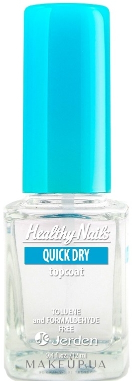 Закріплювач-сушка лаку для нігтів - Jerden Healthy Nails Quick Dry — фото 12ml