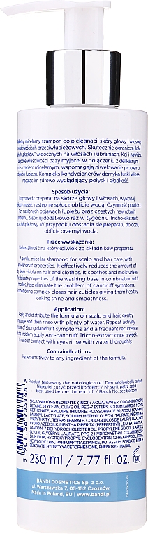 Міцелярний трихо-шампунь - Bandi Professional Tricho Esthetic Micellar Tricho-Shampoo — фото N5