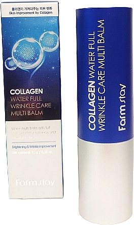 Бальзам для обличчя - FarmStay Collagen Water Full Wrinkle Care Multi Balm — фото N1