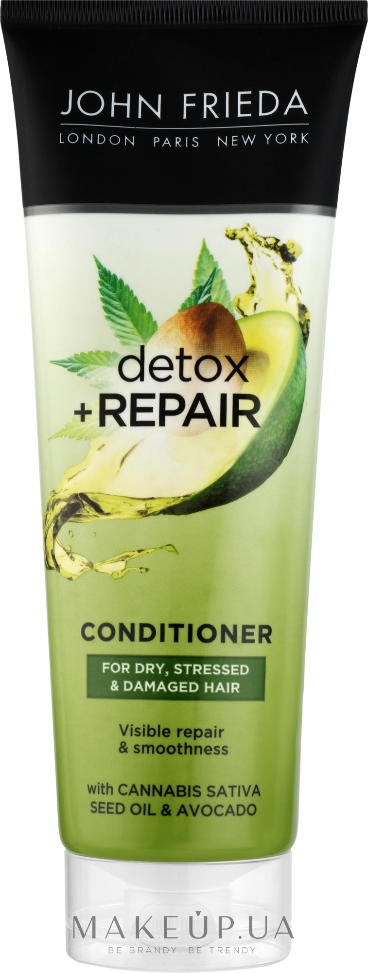 Кондиціонер для відновлення та гладкості волосся - John Frieda Detox & Repair Conditioner (туба) — фото 250ml