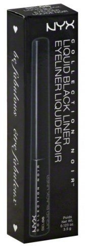 Жидкая подводка для глаз - NYX Professional Makeup Collection Noir Liquid Black Liner