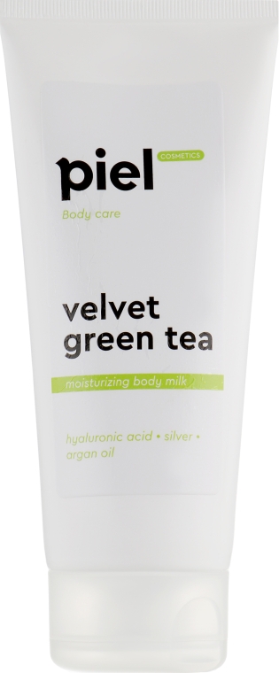 Набор "Очищение и уход за кожей тела" - Piel Cosmetics Velvet Green Tea Set (sh/gel/250ml + b/milk/200ml) — фото N5