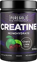 Парфумерія, косметика Креатин моногідрат у порошку, вишня-лайм - PureGold Creatine Monohydrate Cherry Lim