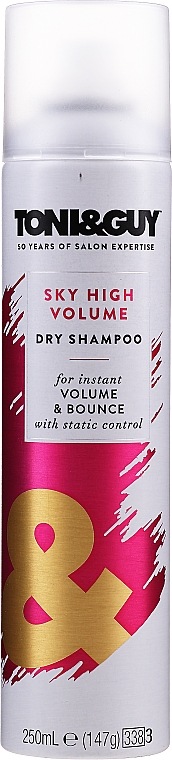 Шампунь для волосся - Toni & Guy Glamour Dry Shampoo For Volume — фото N1