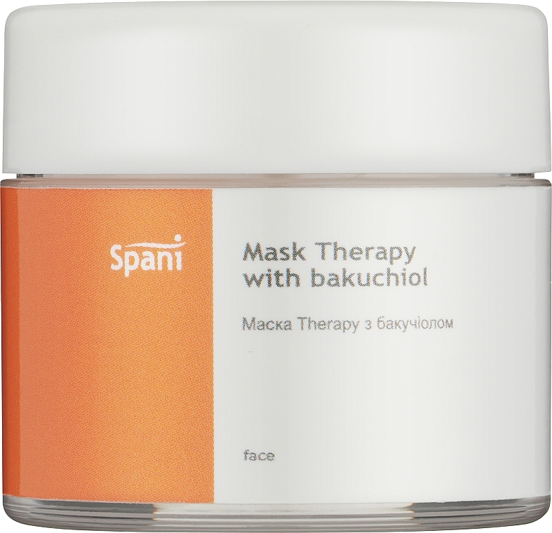 Регенерувальна маска з бакучіолом, пробіотиком та пантенолом для обличчя - Spani Mask Therapy with Bakuchiol — фото N1