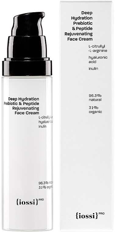 Увлажняющий крем для лица - Iossi Pro Deep Hydration Prebiotic & Peptide Rejuvenating Face Cream — фото N1