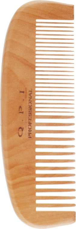 Гребінь для волосся, дерев'яний, DG-0007 - QPI — фото N1