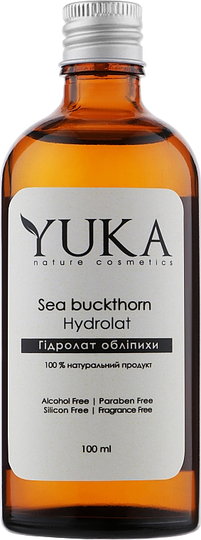 Гідролат обліпихи - Yuka Hydrolat Sea Buckthorn — фото N1