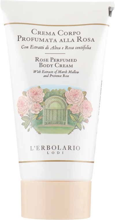 Ароматизированный крем для тела "Роза" - L'Erbolario Crema Profumata Alla Rosa — фото N1