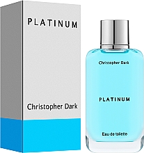 Christopher Dark Platinum - Туалетная вода — фото N2