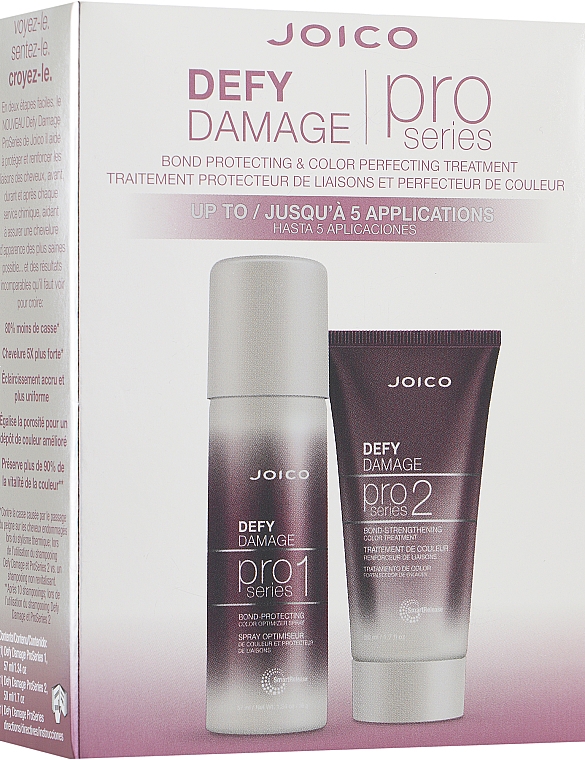 Набор для профессионалов - Joico Defy Damage (spray/57ml + mask/50ml) — фото N1