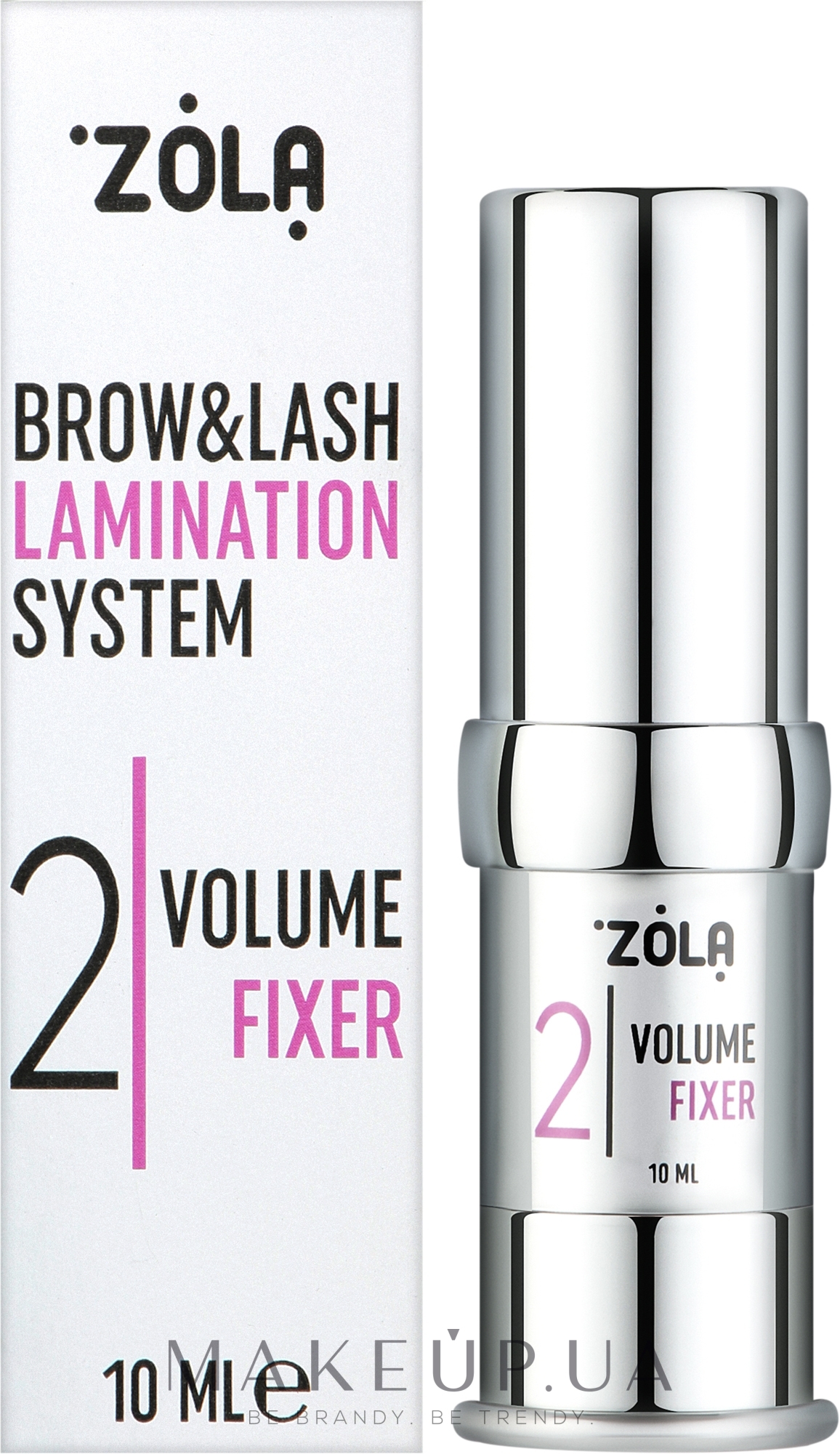 Состав для ламинирования ресниц и бровей "02 Volume Fixer" - Zola Brow&Lash Lamination System — фото 10ml