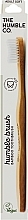 Парфумерія, косметика Зубна щітка бамбукова, м'яка, біла - The Humble Co. Adult Soft Green Toothbrush