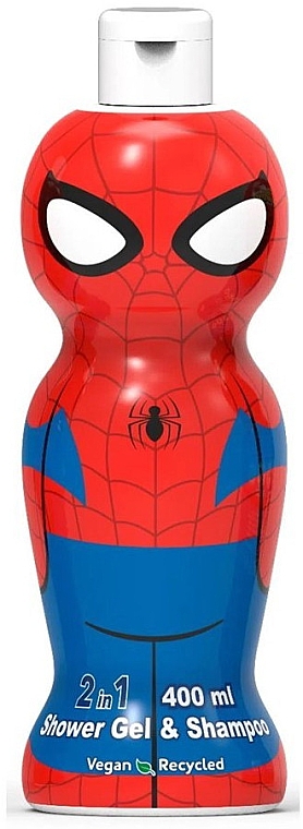 Гель-шампунь для душу - Disney Spiderman Avengers 1D Shower Gel Shampoo — фото N1