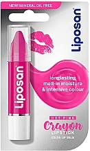 Парфумерія, косметика Бальзам для губ - Liposan Crayon Hot Pink Lip Balm