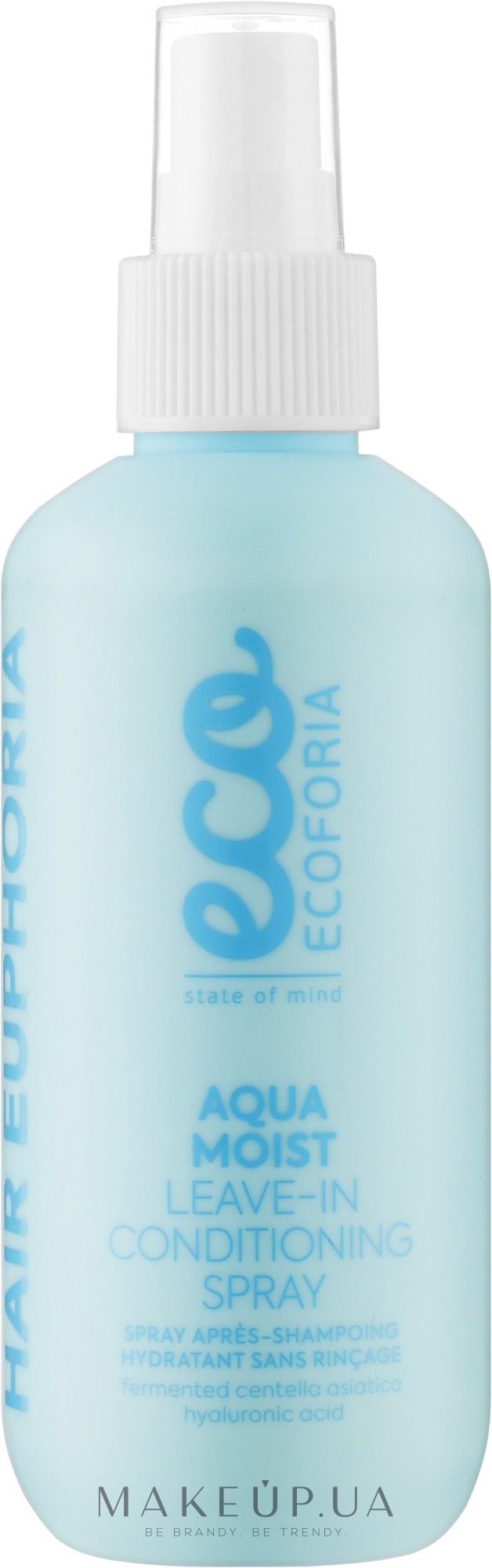 Спрей для волос - Ecoforia Hair Euphoria Aqua Moist Leave-In Spray — фото 200ml